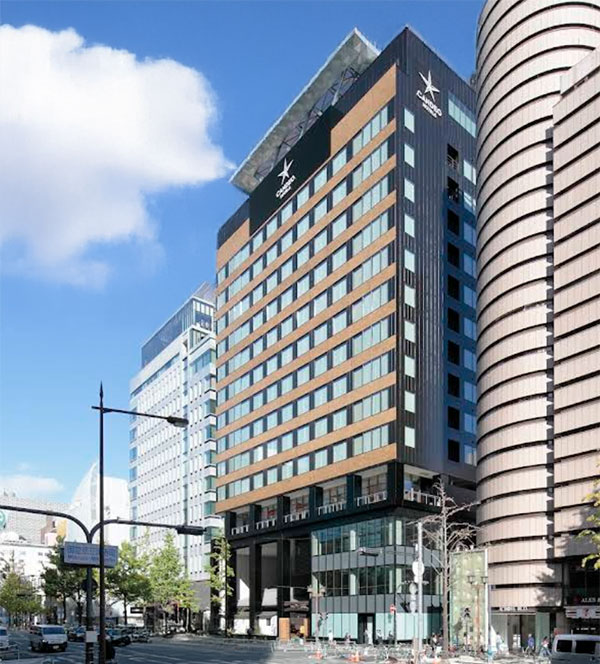 カンデオホテルズ大阪心斎橋／大阪府大阪市中央区心斎橋筋２丁目７－12