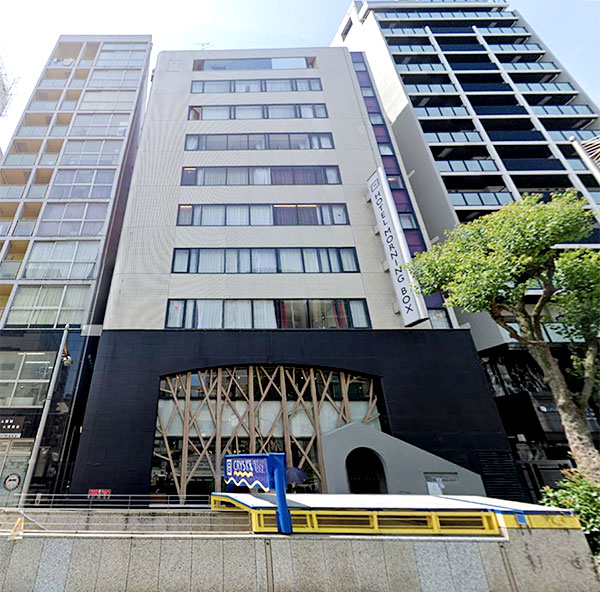 ホテルモーニングボックス大阪心斎橋／大阪府大阪市中央区東心斎橋１－10－３